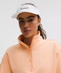 Cotton Terry Tennis Half Zip | Women's Hoodies & Sweatshirts