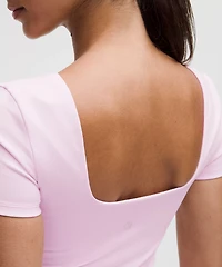 Wunder Under SmoothCover Square-Neck T-Shirt