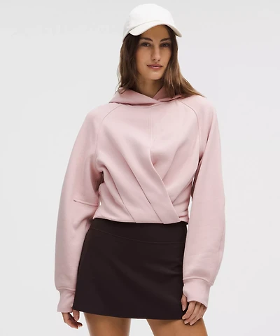 Scuba Cropped Wrap Pullover Hoodie | Women's Hoodies & Sweatshirts