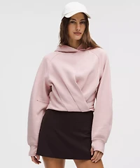 Scuba Cropped Wrap Pullover Hoodie | Women's Hoodies & Sweatshirts