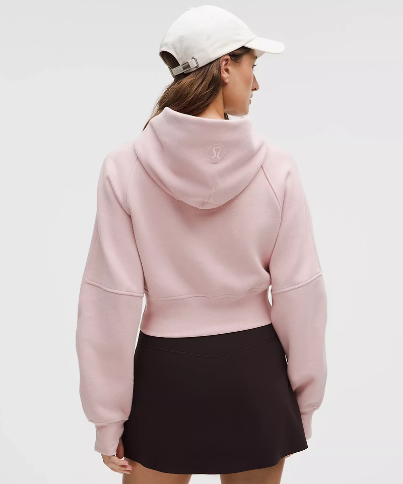 Scuba Cropped Wrap Pullover Hoodie | Women's Hoodies & Sweatshirts