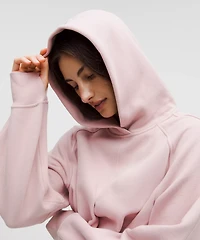 Scuba Cropped Wrap Pullover Hoodie | Women's Hoodies & Sweatshirts