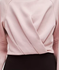 Scuba Cropped Wrap Pullover Hoodie | Women's Hoodies & Sweatshirts