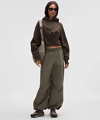 Scuba Cropped Wrap Pullover Hoodie | Women's Hoodies & Sweatshirts