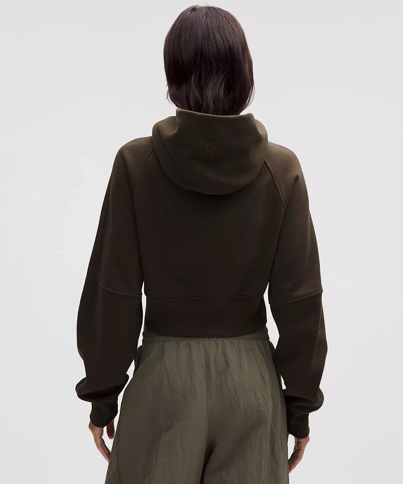 Scuba Cropped Wrap Pullover Hoodie | Women's Hoodies & Sweatshirts