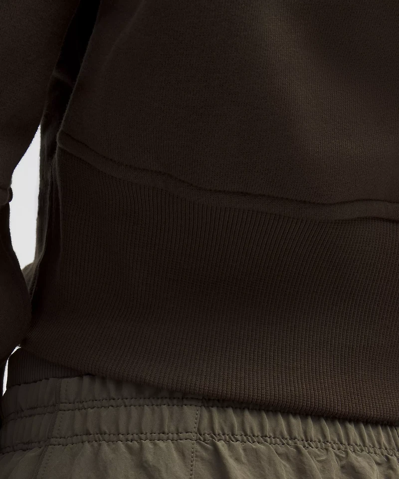 Scuba Cropped Wrap Pullover Hoodie | Women's Hoodies & Sweatshirts