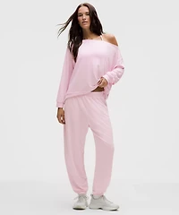 BeCalm Oversized Boatneck Long-Sleeve Shirt | Women's Hoodies & Sweatshirts