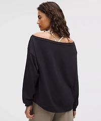 BeCalm Oversized Boatneck Long-Sleeve Shirt | Women's Hoodies & Sweatshirts