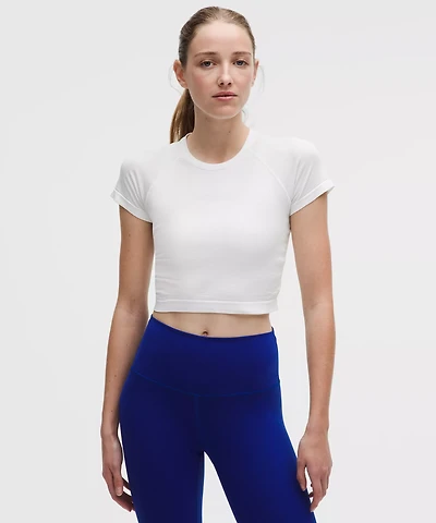 Swiftly Tech Cropped Short-Sleeve Shirt 2.0