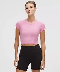 Swiftly Tech Cropped Short-Sleeve Shirt 2.0 | Women's Short Sleeve Shirts & Tee's