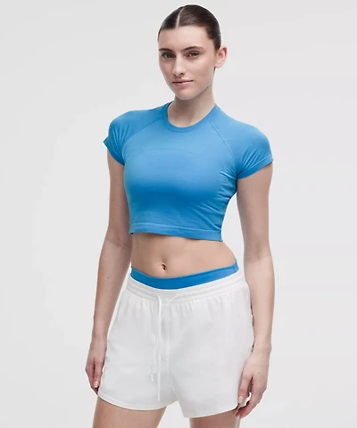 Swiftly Tech Cropped Short-Sleeve Shirt 2.0