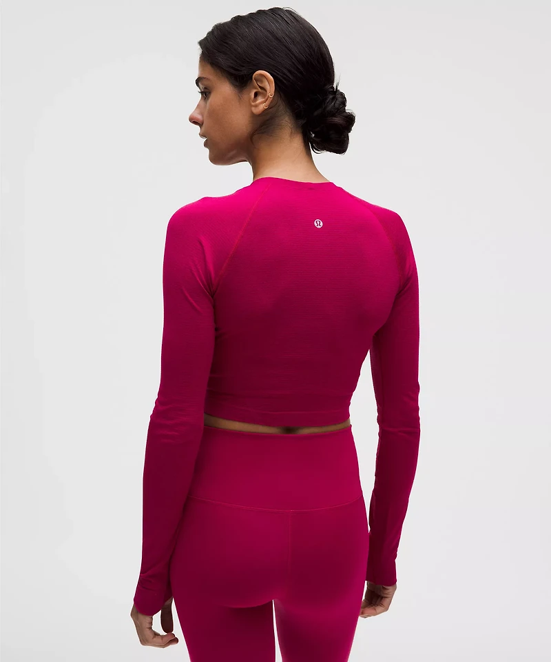 Swiftly Tech Cropped Long-Sleeve Shirt 2.0