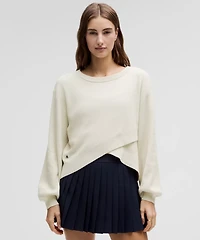 Reversible Crossover Sweater | Women's Sweaters