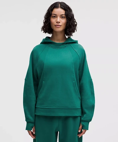 Scuba Oversized Side-Slit Hoodie | Women's Hoodies & Sweatshirts