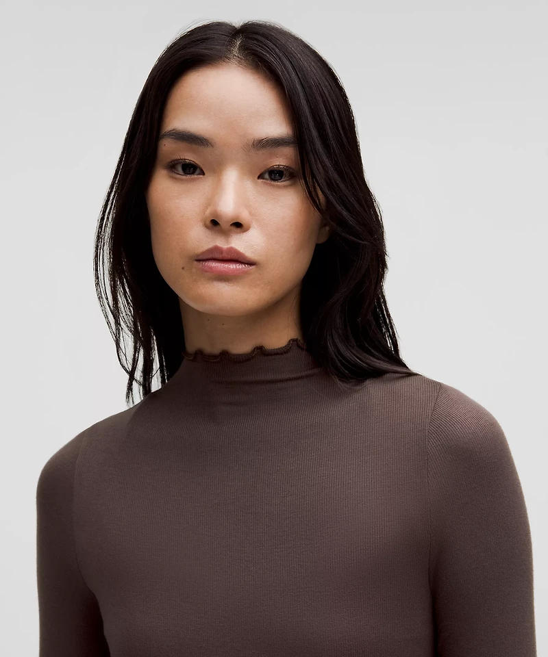 Hold Tight Lettuce-Edge Turtleneck | Women's Sweaters