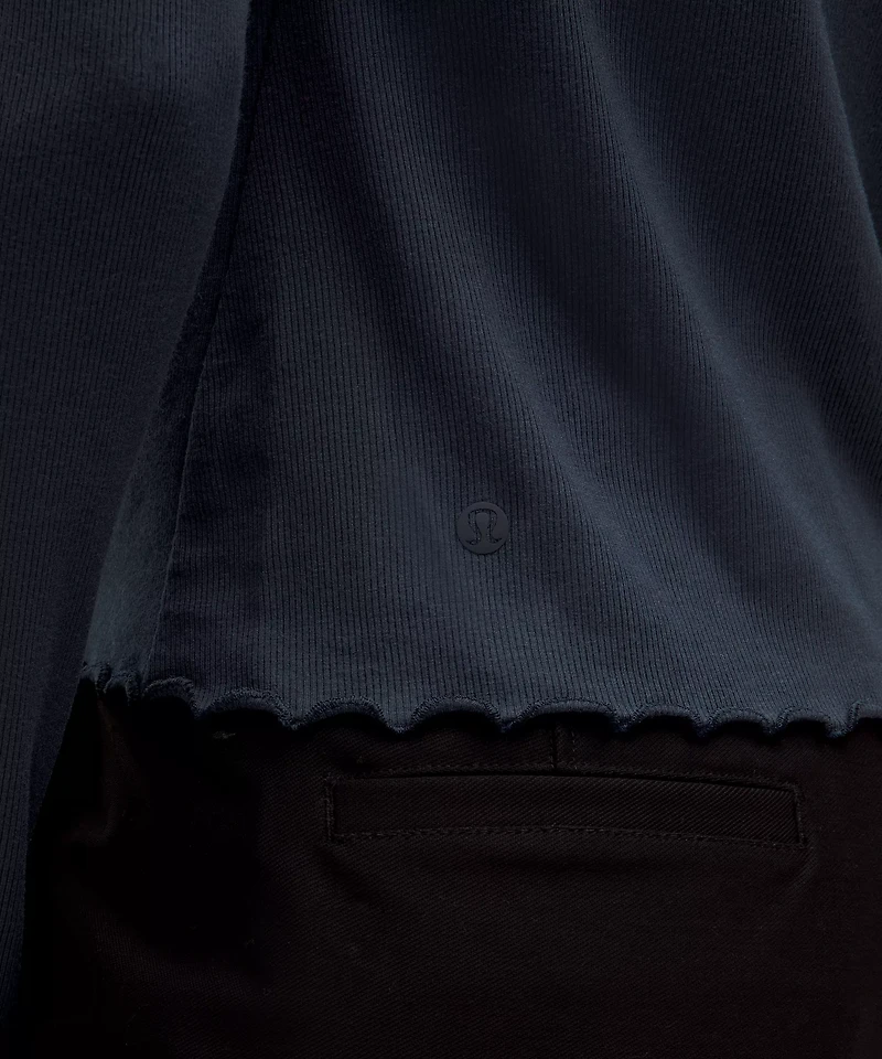 Hold Tight Lettuce-Edge Turtleneck | Women's Sweaters