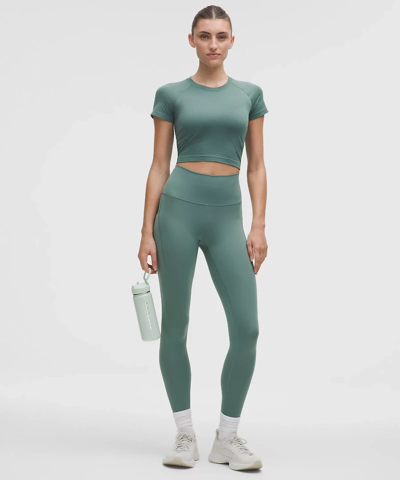 Swiftly Tech Cropped Short-Sleeve Shirt 2.0 | Women's Short Sleeve Shirts & Tee's