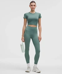 Swiftly Tech Cropped Short-Sleeve Shirt 2.0 | Women's Short Sleeve Shirts & Tee's