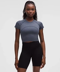 Swiftly Tech Cropped Short-Sleeve Shirt 2.0 | Women's Short Sleeve Shirts & Tee's