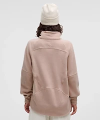 Scuba Tumbled Fleece Funnel-Neck Half Zip