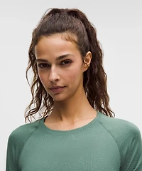 Team Canada Swiftly Tech Long-Sleeve Shirt 2.0 Waist Length *COC Logo