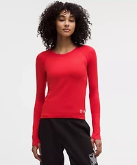 Team Canada Swiftly Tech Long-Sleeve Shirt 2.0 Waist Length *COC Logo