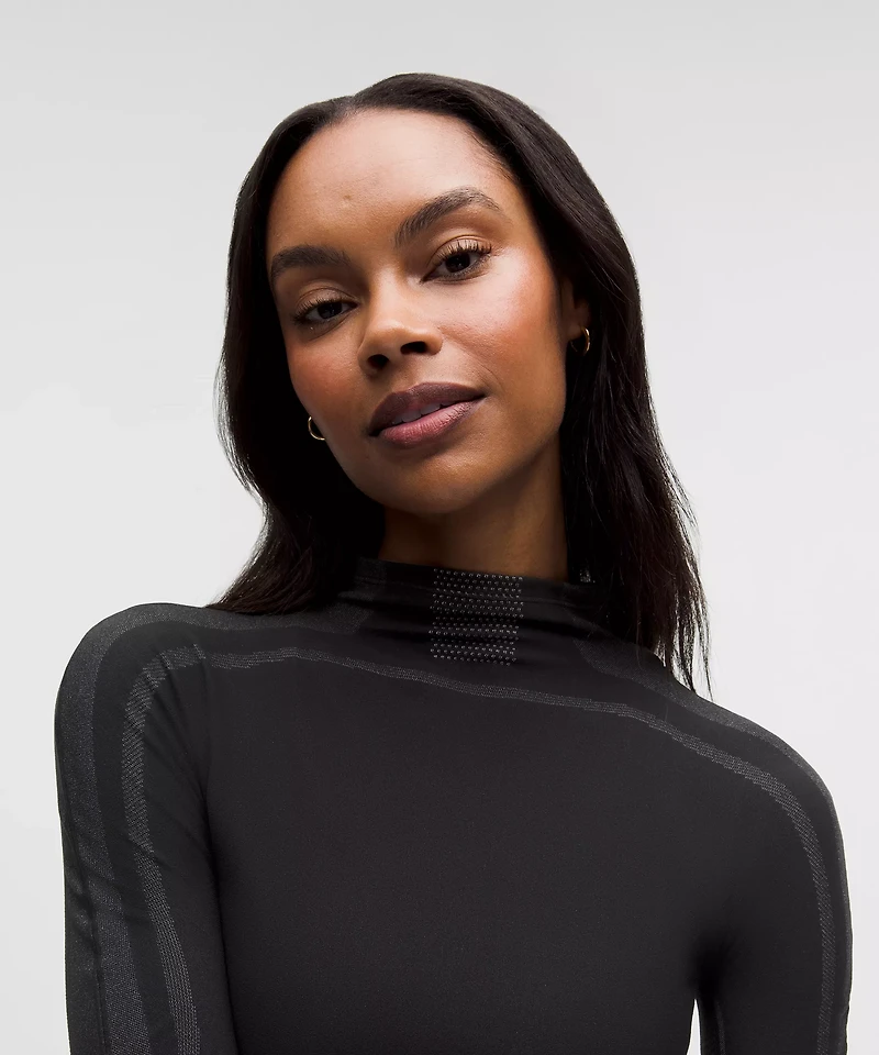 Team Canada Women's Seamless Mockneck Base Layer *COC Logo