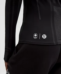 Team Canada Women's Seamless Mockneck Base Layer *COC Logo