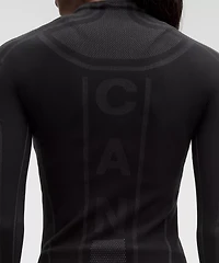 Team Canada Women's Seamless Mockneck Base Layer *COC Logo