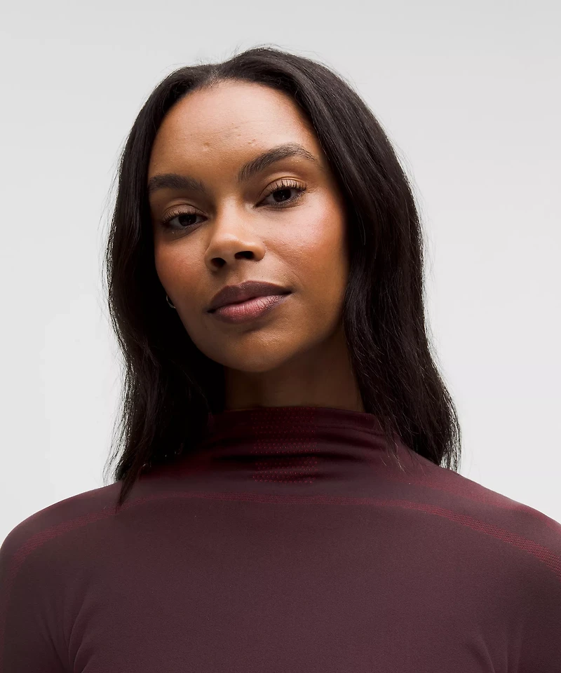 Team Canada Women's Seamless Mockneck Base Layer *COC Logo