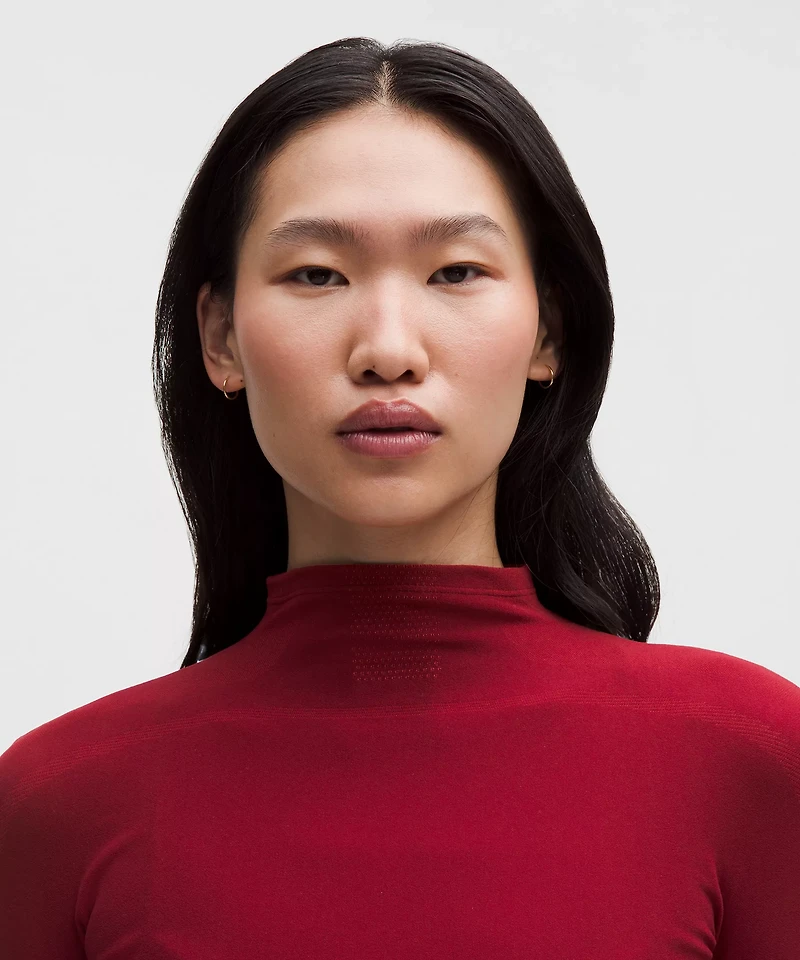 Team Canada Women's Seamless Mockneck Base Layer *COC Logo