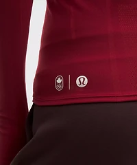 Team Canada Women's Seamless Mockneck Base Layer *COC Logo