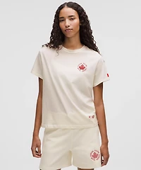 Team Canada Women's Cotton Jersey Graphic T-Shirt *COC Logo | Short Sleeve Shirts & Tee's