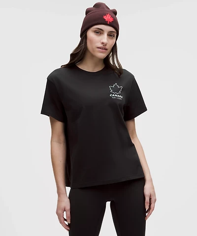 Team Canada Women's Cotton Jersey T-Shirt *COC Logo