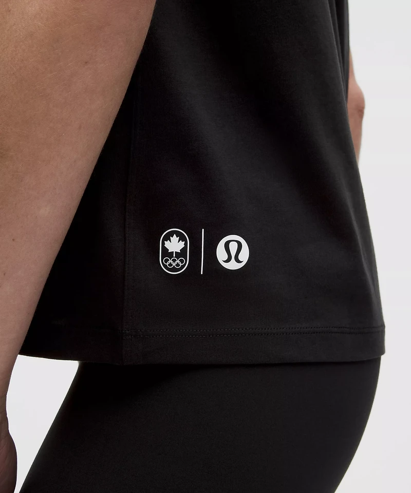 Team Canada Women's Cotton Jersey T-Shirt *COC Logo