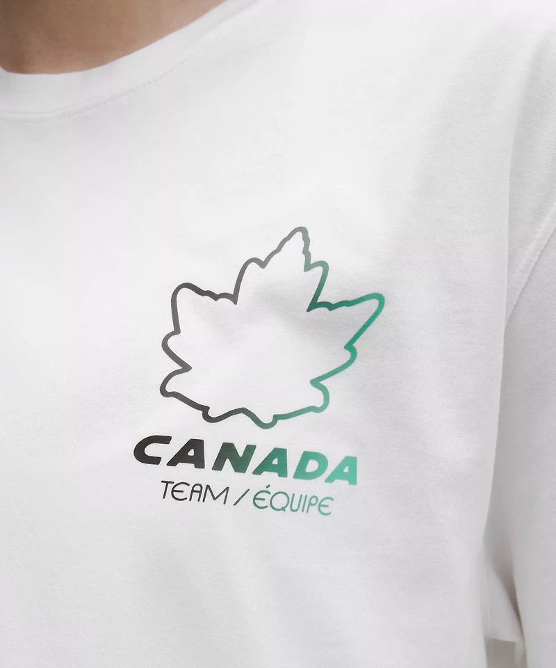 Team Canada Women's Cotton Jersey T-Shirt *COC Logo