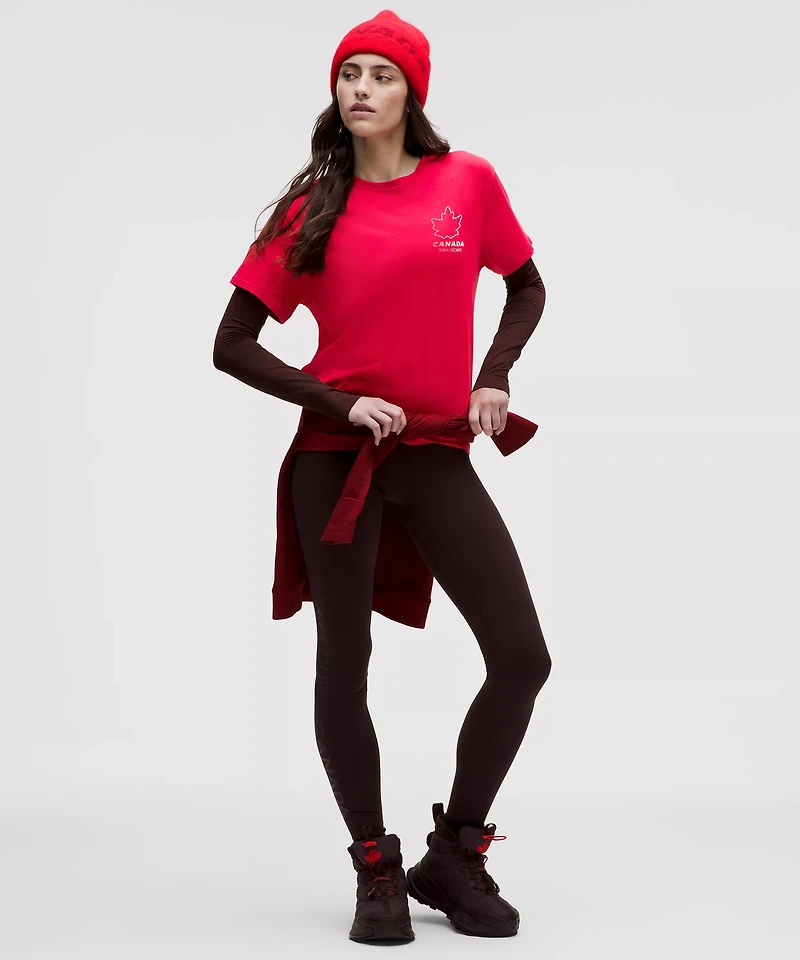 Team Canada Women's Cotton Jersey T-Shirt *COC Logo