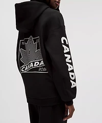 Team Canada Womens Big Cozy Oversized Hoodie *COC Logo