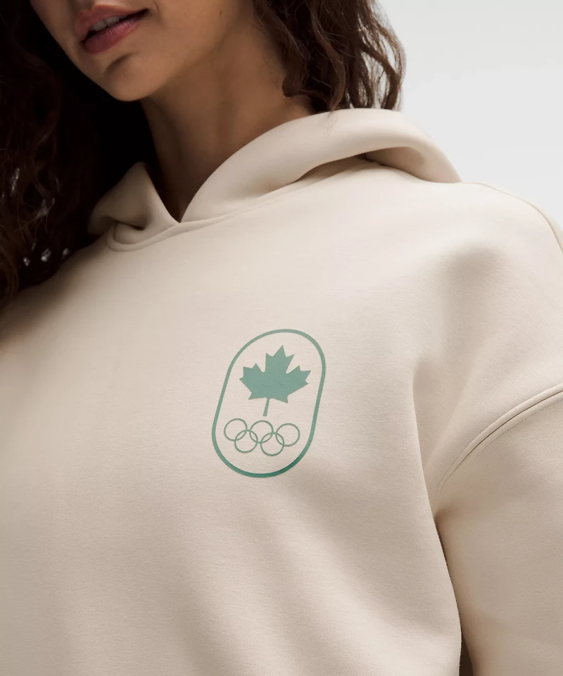 Team Canada Womens Big Cozy Oversized Hoodie *COC Logo