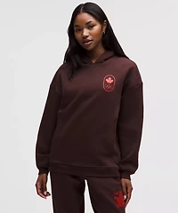 Team Canada Womens Big Cozy Oversized Hoodie *COC Logo