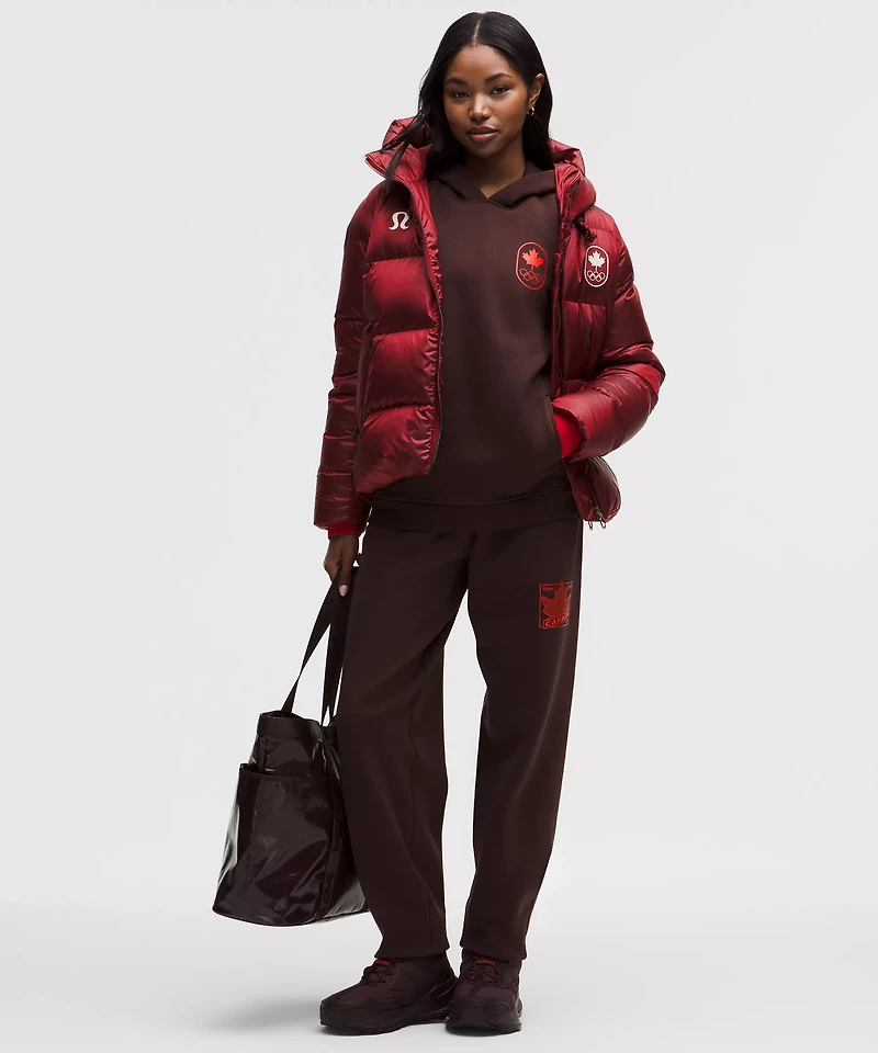 Team Canada Womens Big Cozy Oversized Hoodie *COC Logo