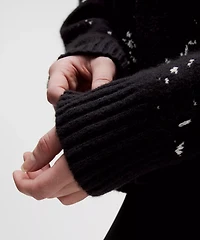 Team Canada Women's Alpaca-Blend Jacquard Sweater *COC Logo