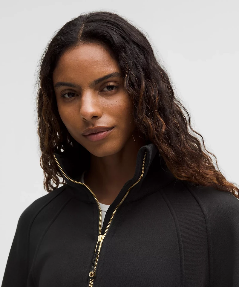 Scuba Oversized Funnel-Neck Half Zip *Long | Women's Hoodies & Sweatshirts