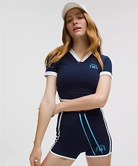 Nulu Sporty Trim Short-Sleeve Shirt | Women's Short Sleeve Shirts & Tee's
