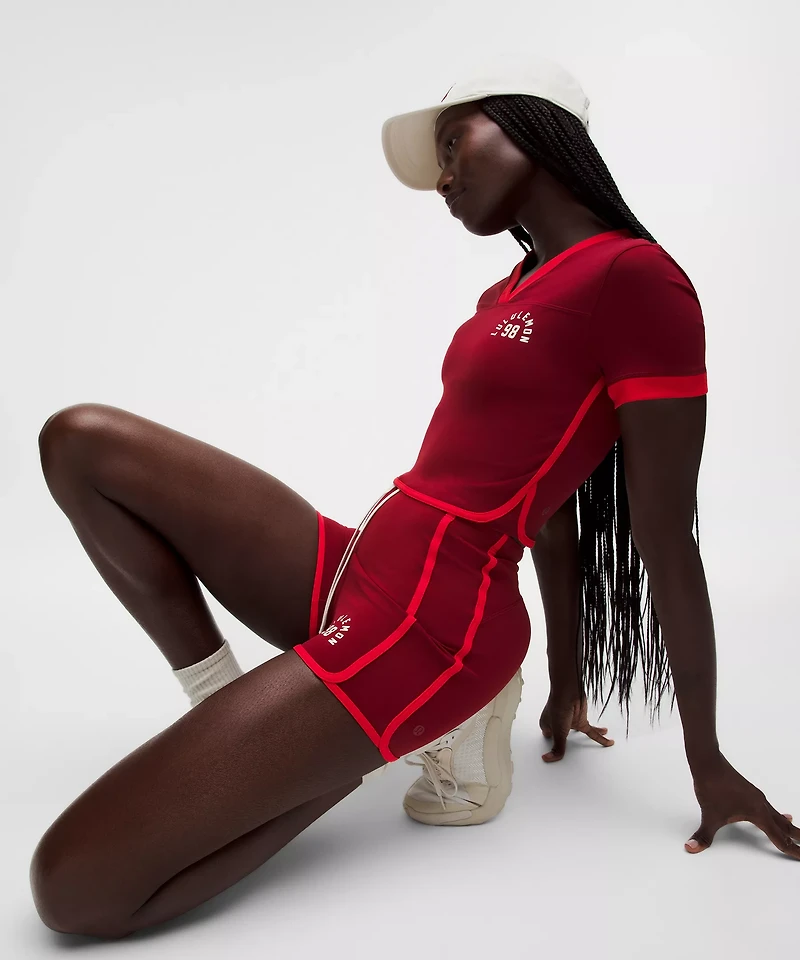 Nulu Sporty Trim Short-Sleeve Shirt | Women's Short Sleeve Shirts & Tee's