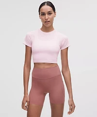 Swiftly Tech Cropped Short-Sleeve Shirt 2.0 | Women's Short Sleeve Shirts & Tee's