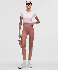 Swiftly Tech Cropped Short-Sleeve Shirt 2.0 | Women's Short Sleeve Shirts & Tee's