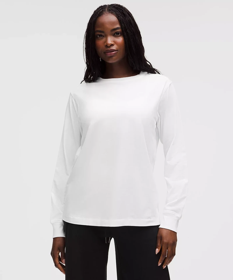 All Yours Organic Cotton Long-Sleeve Shirt | Women's Long Sleeve Shirts