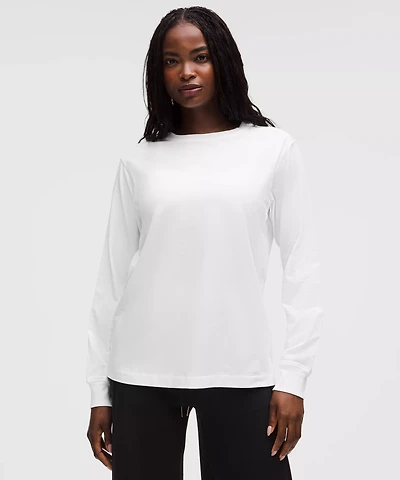 All Yours Organic Cotton Long-Sleeve Shirt | Women's Long Sleeve Shirts
