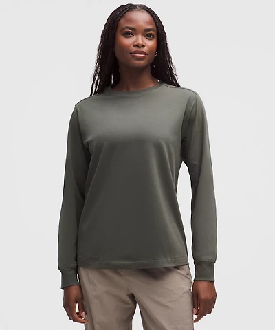 All Yours Organic Cotton Long-Sleeve Shirt | Women's Long Sleeve Shirts